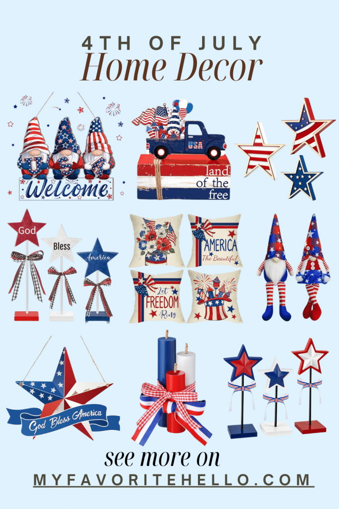 4th of July Home Decor