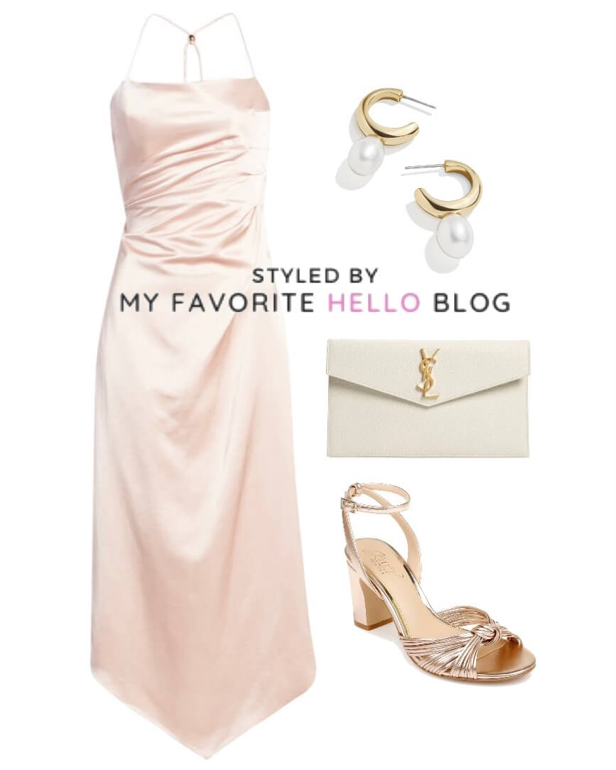 what-color-shoes-to-wear-with-a-light-pink-dress-feminine-and-pretty