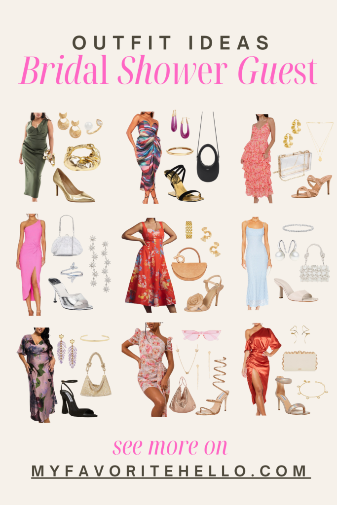 Bridal Shower Guest Outfits